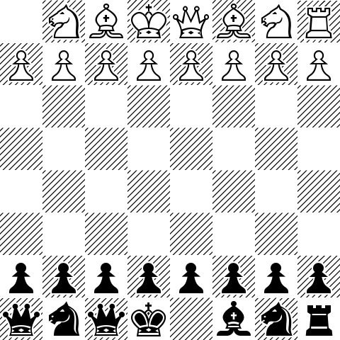 chess set layout chess set layout