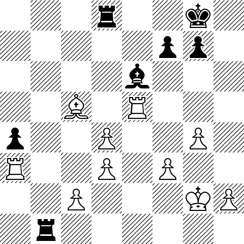 [Analysis] I mistakenly played RxP here. Can you find a better move for ...