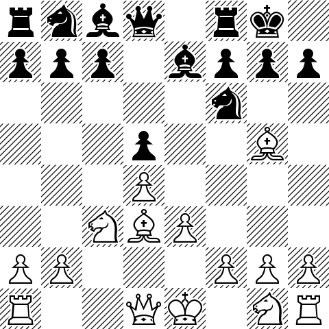 Nc6 In the Queen's Gambit Declined, I noticed that Nc6 has never been ...